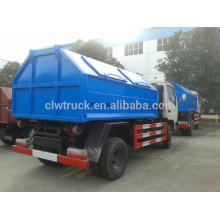 2015 Dongfeng hidráulica brazo camión de basura, 3-4m3 contenedores de basura para la venta